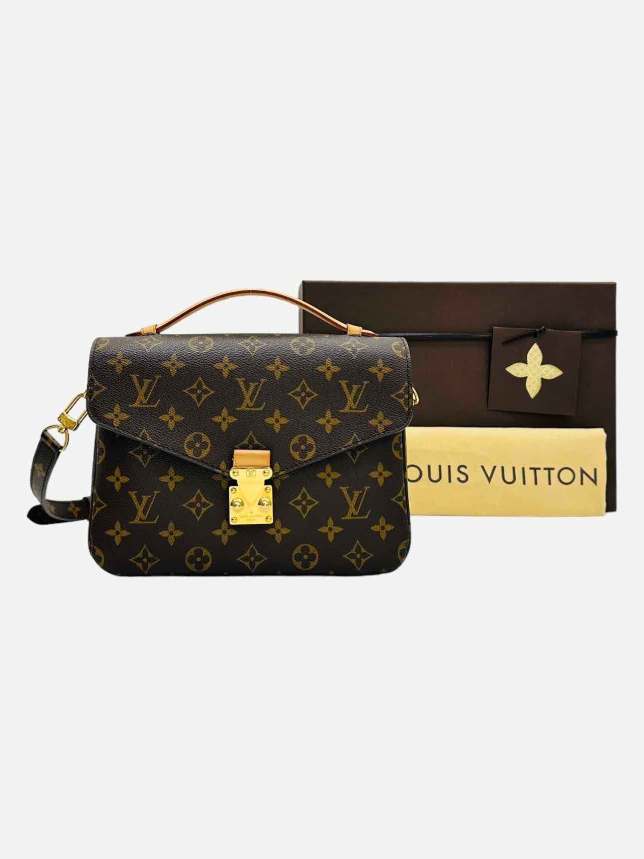 LOUIS VUITTON Pochette Metis Brown Shoulder Bag