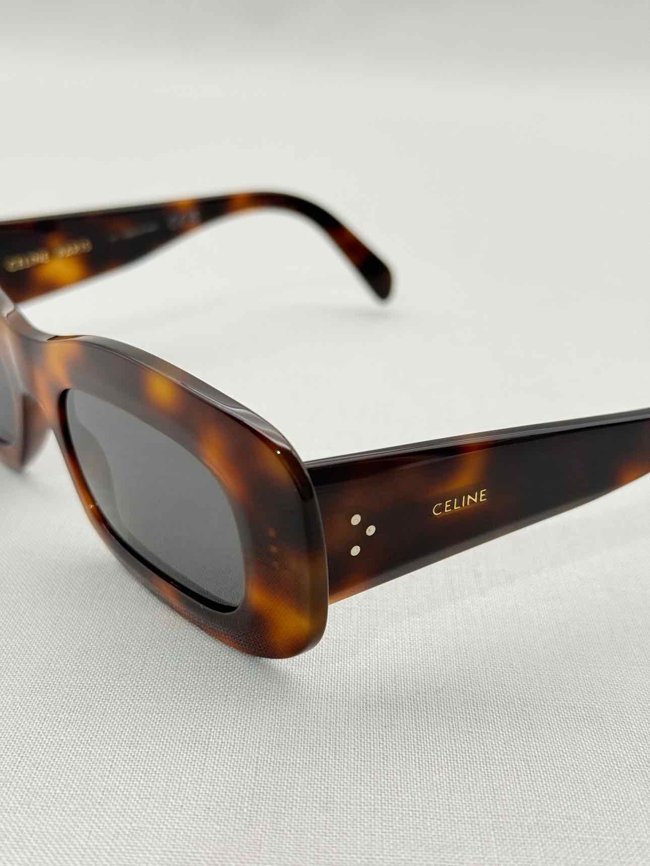CELINE Tortoise Brown Sunglasses