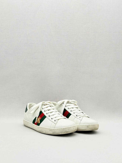 GUCCI Ace Bee White Multicolor Size EU 36 Sneakers