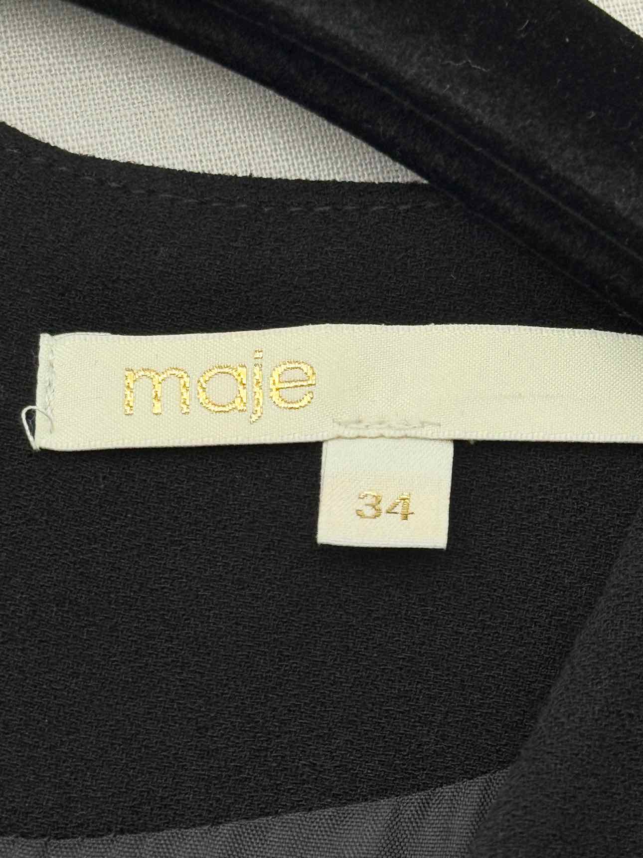 MAJE Black Size US 2 Jumpsuit