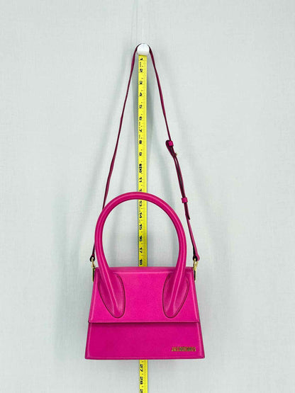 JACQUEMUS Le Grand Chiquito Pink Top Handle