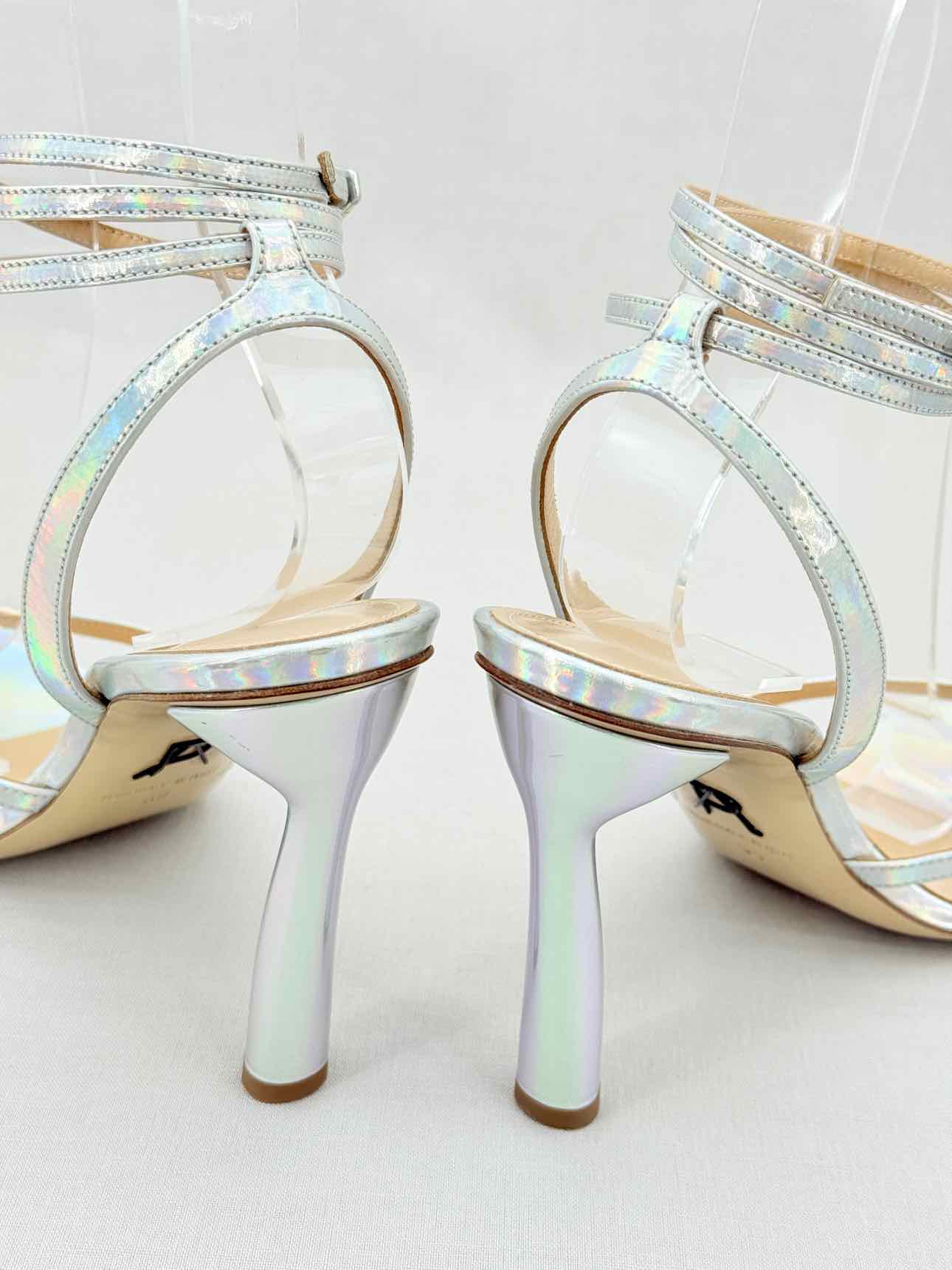 PAUL ANDREW Silver Size EU 39 Heeled Sandals