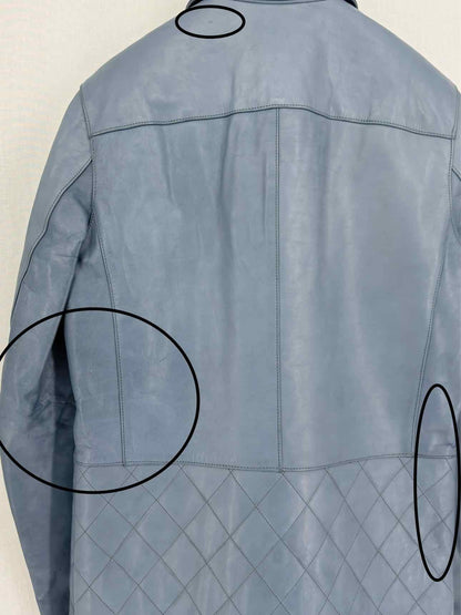 CALVIN KLEIN Zip-up Pale Blue Jacket