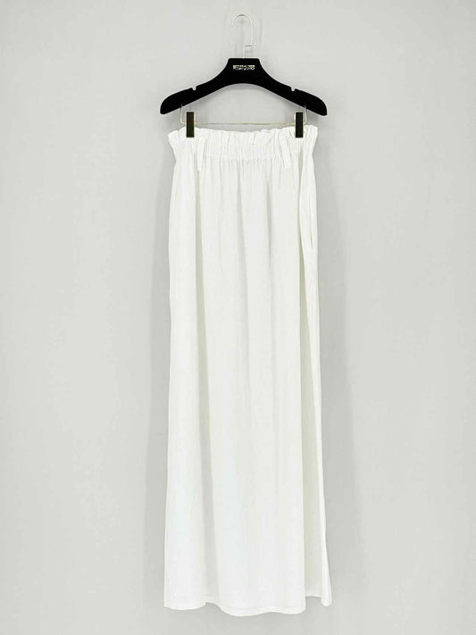 ADRIANA DEGREAS White Size Small/Medium Long Skirt