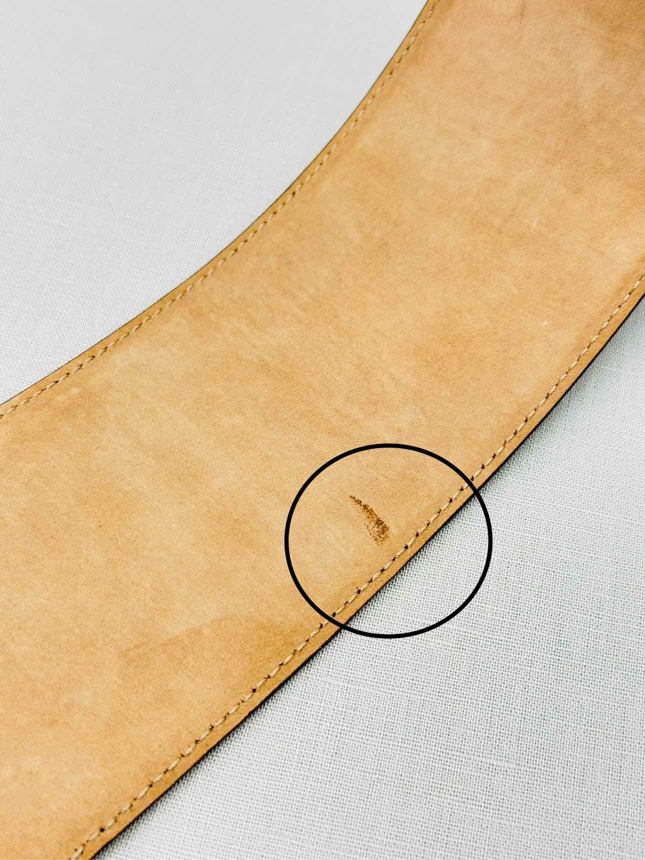 ROBERTO CAVALLI Blue Embossed Belt