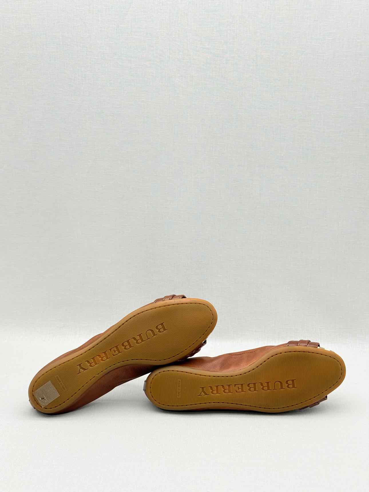 BURBERRY Drayton Brown Checked Size EU 35 Ballet Flats