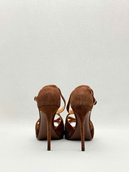 RALPH LAUREN Purple Label Size EU 38 Heeled Sandals