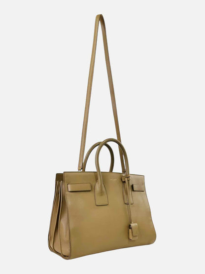 YVES SAINT LAURENT Beige Top Handle