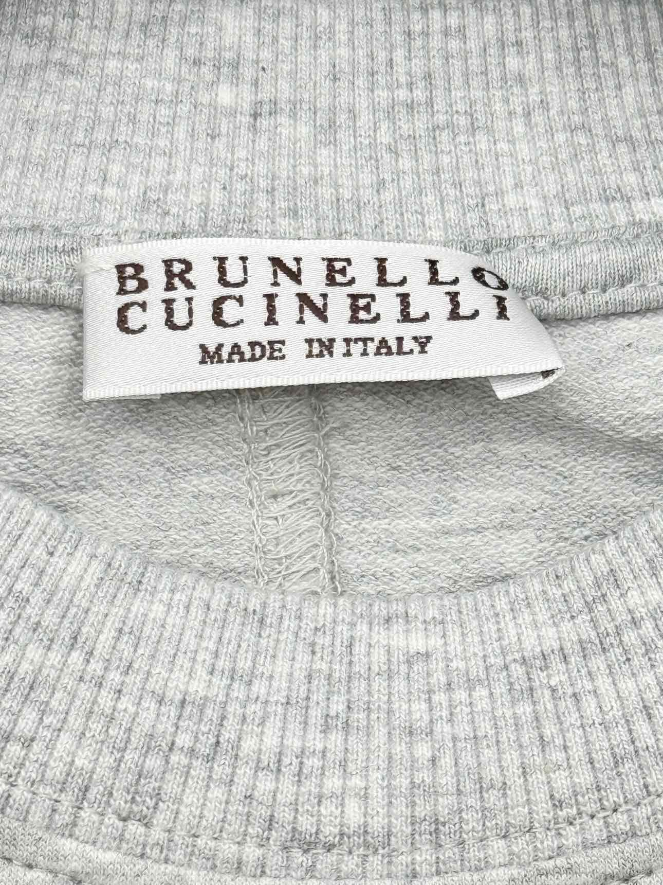 BRUNELLO CUCINELLI Light Grey Size Medium Outfit Set