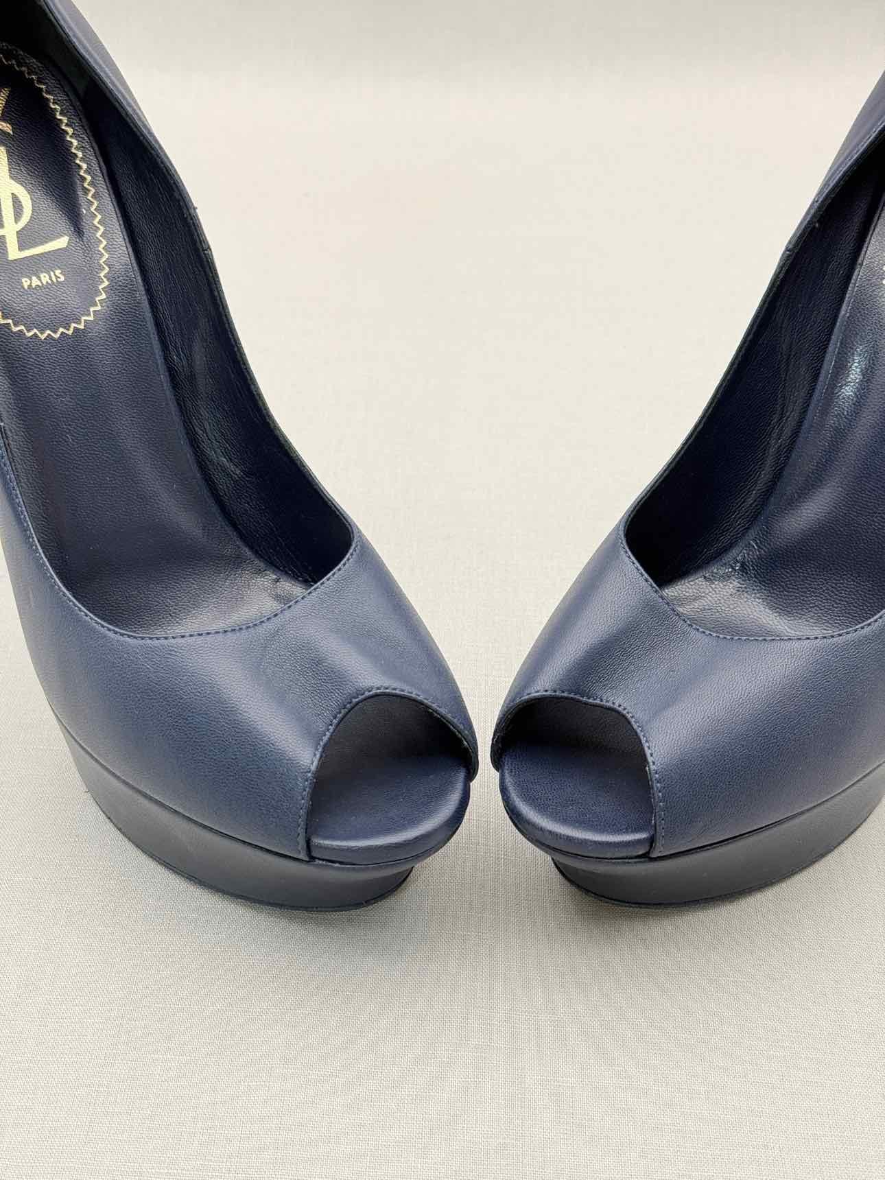 YSL Navy Blue Size EU 39.5 Pumps