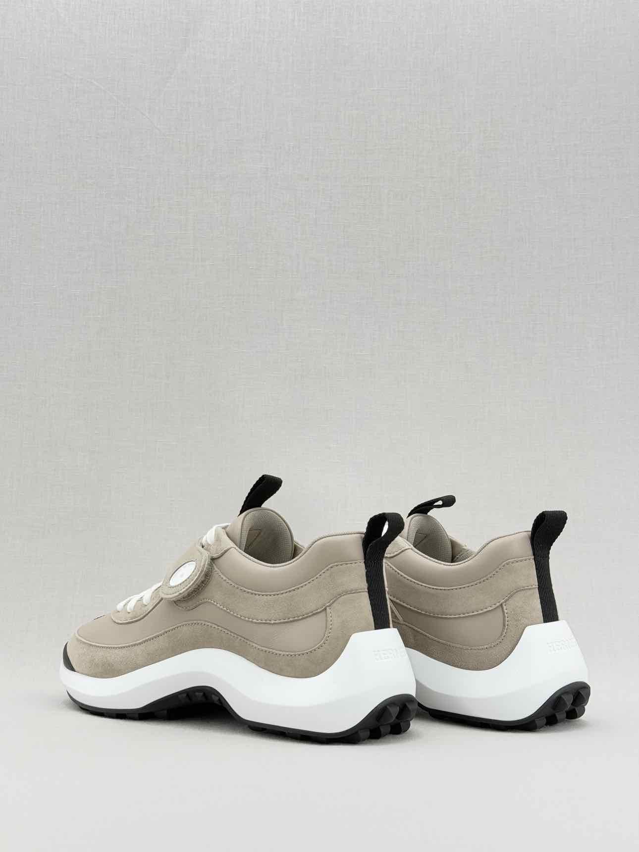 HERMES Loop Grey & Black Size EU 36 Sneakers