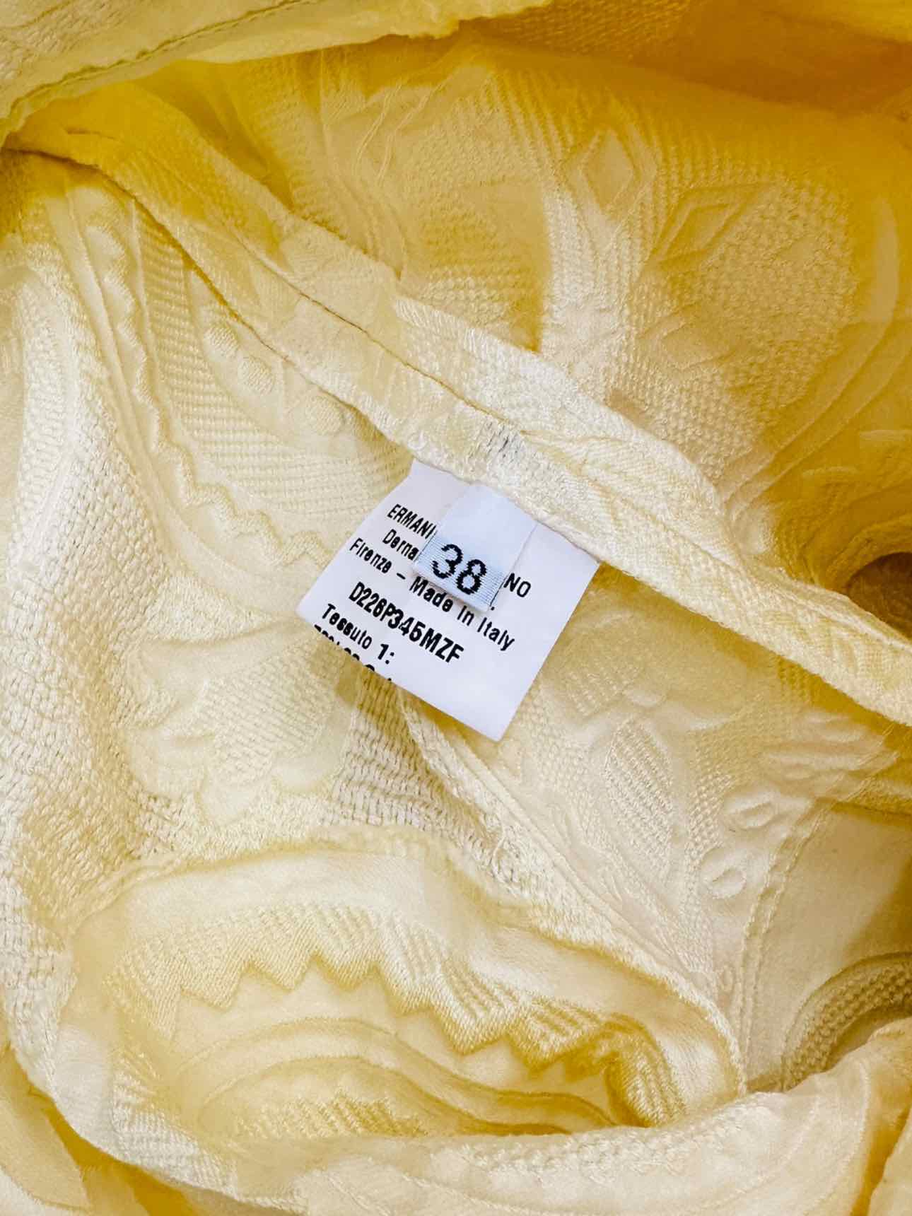 ERMANNO SCERVINO Bermuda Yellow Size US 2 Shorts