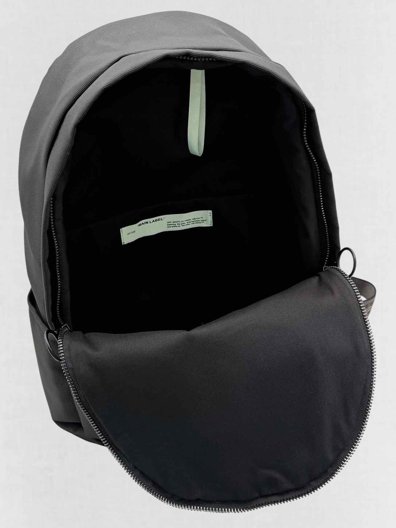 OFF-WHITE Arrow Black & Red Backpack