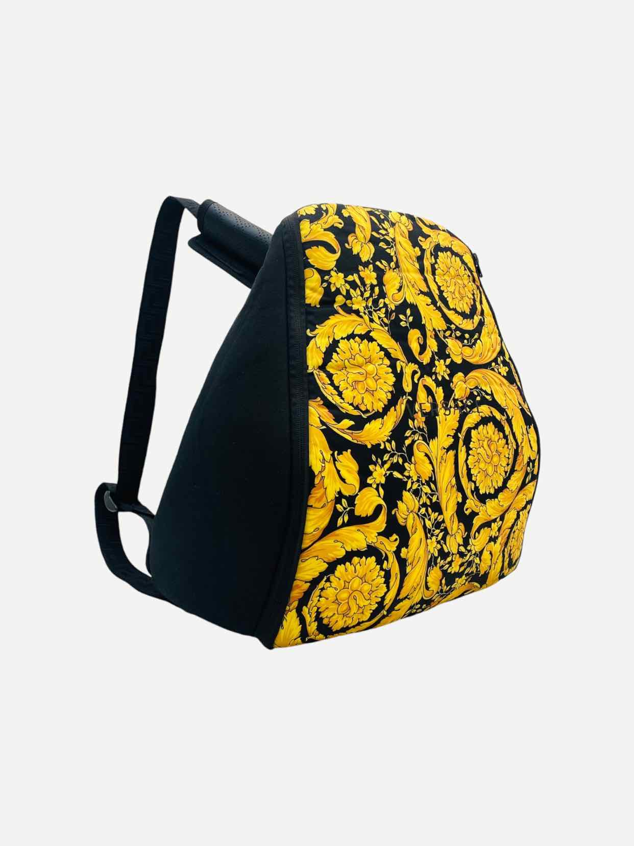 VERSACE Barocco Black & Gold Backpack