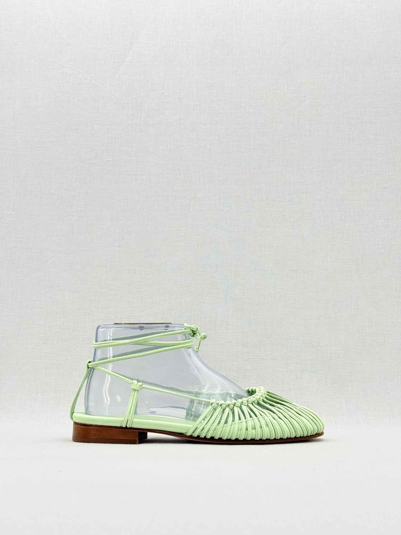 HEREU Mantera Mint Green Size EU 39 Sandals