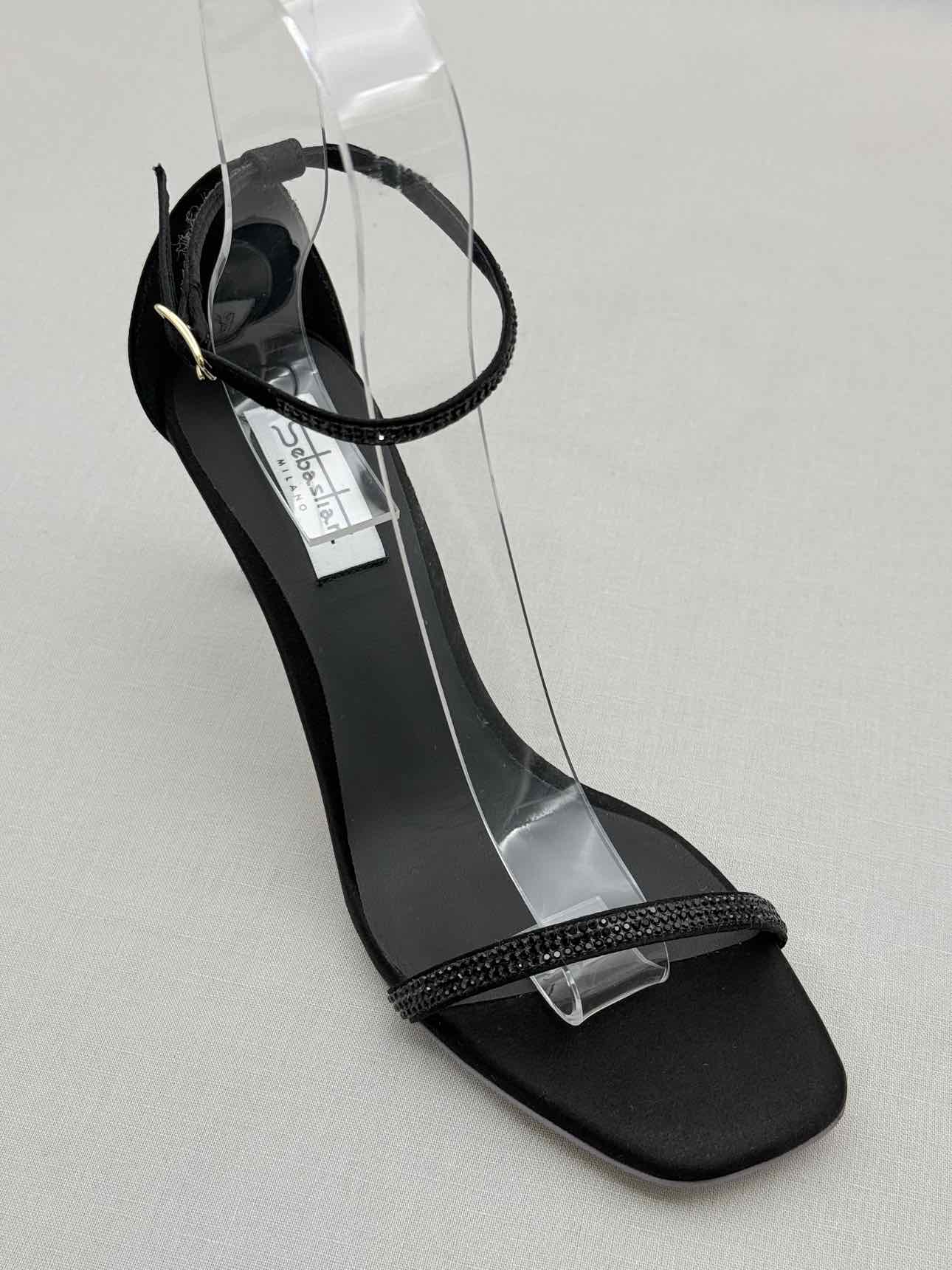 SEBASTIAN MILANO Black Size EU 39 Heeled Sandals