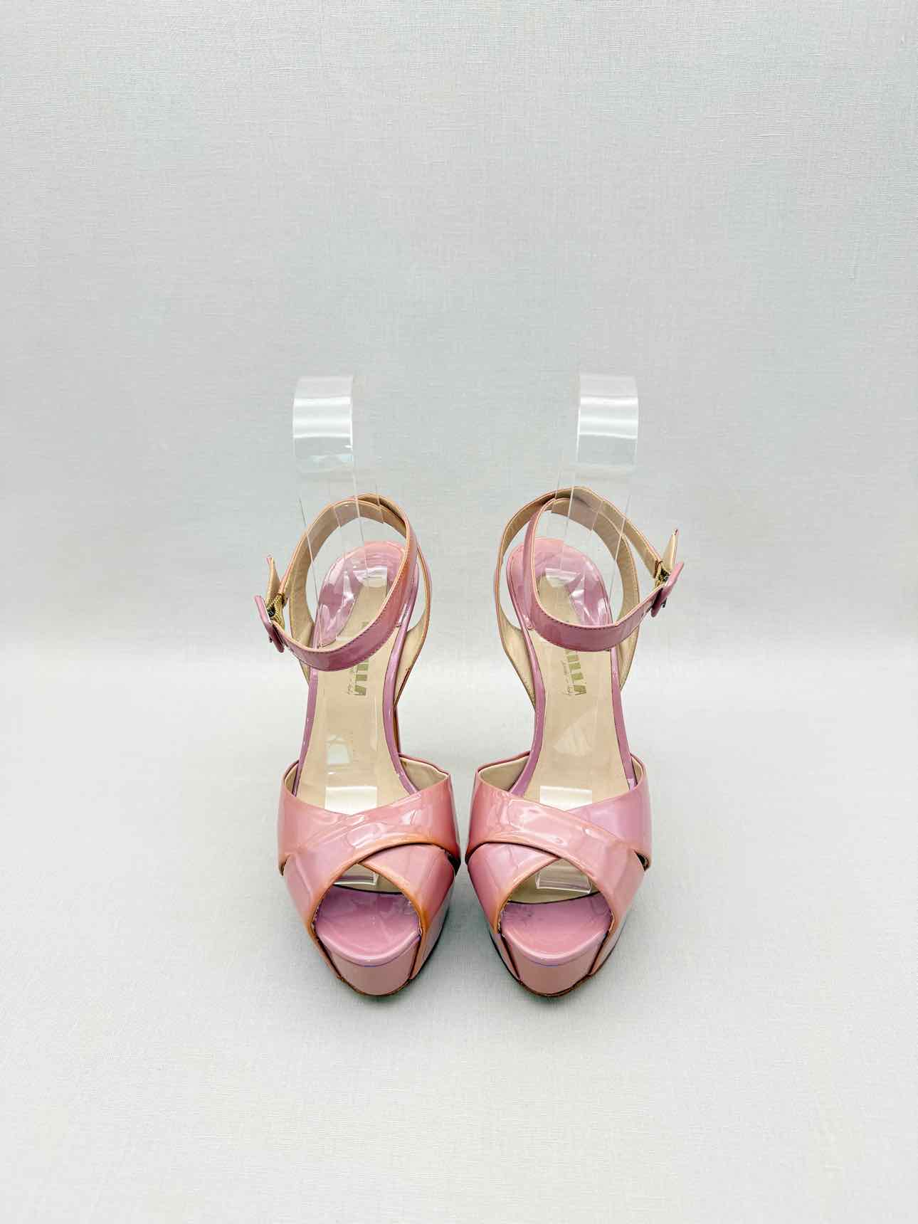 LE SILLA Pale Pink Size EU 39.5 Platform Sandals