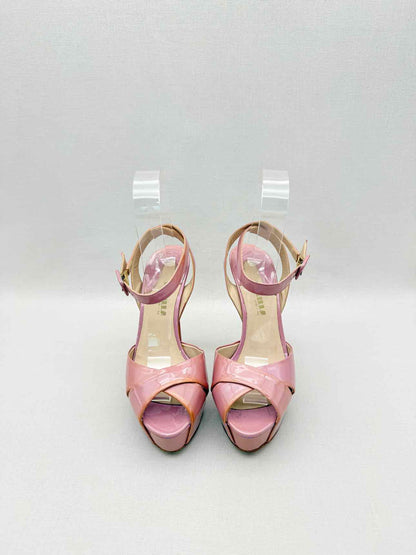 LE SILLA Pale Pink Size EU 39.5 Platform Sandals