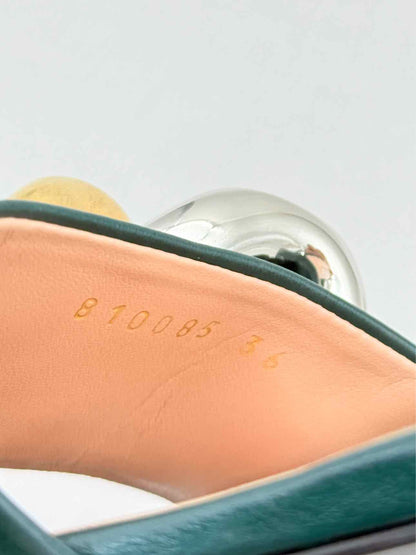 STELLA MCCARTNEY Falabella Green Size EU 36 Sandals