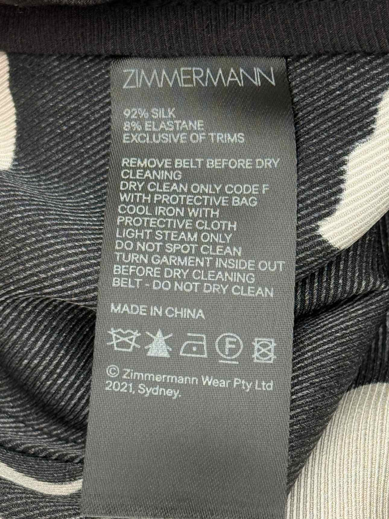 ZIMMERMANN Size Medium/Small Outfit Set