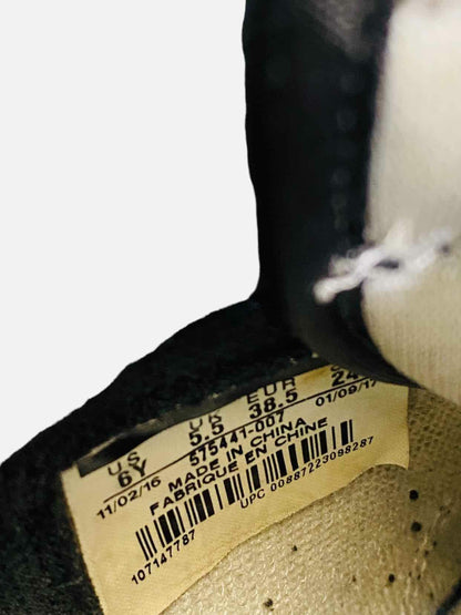 NIKE Jordan 1 Blue & Black Size EU 38.5 Sneakers