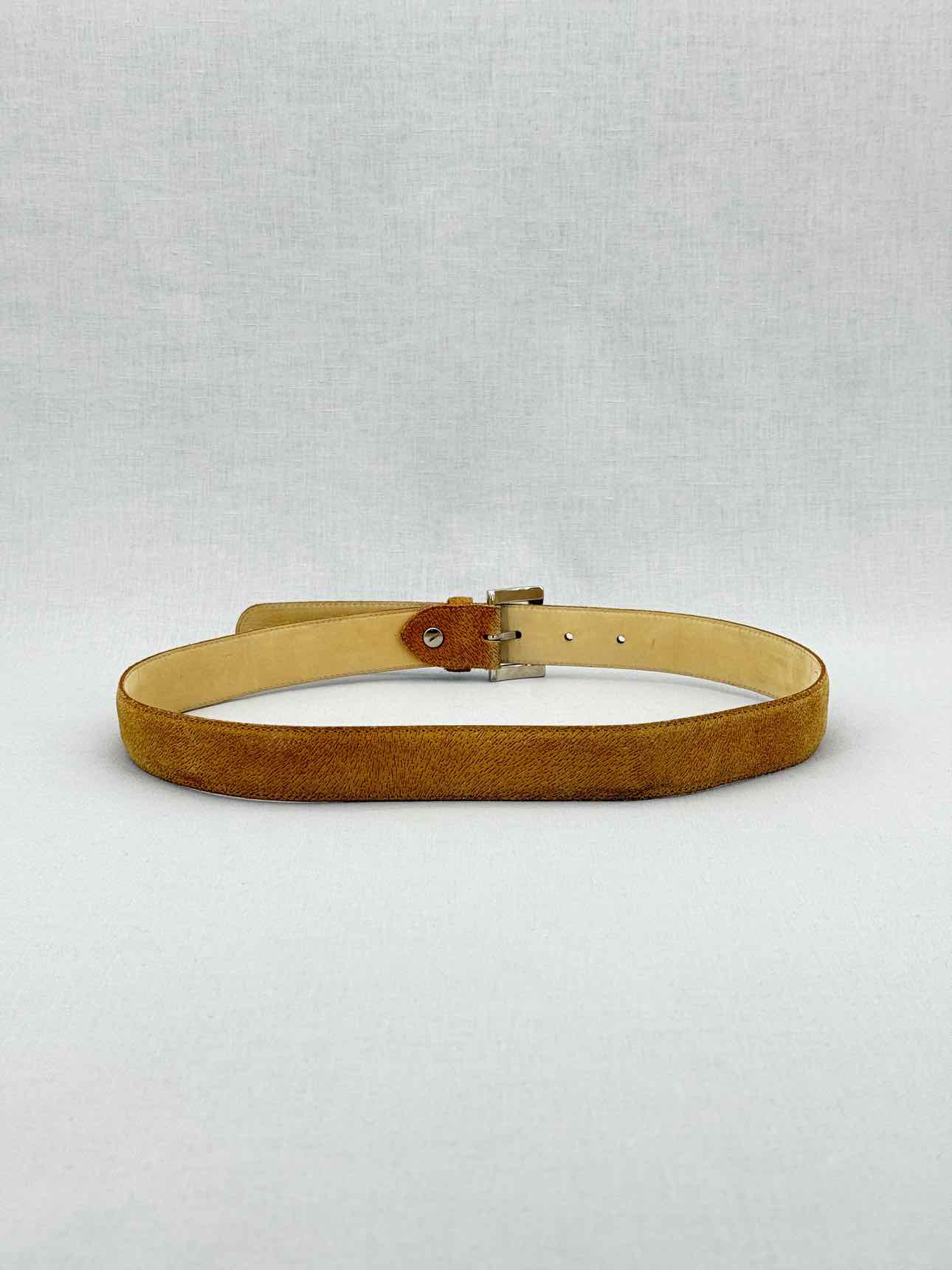 LONGCHAMP Camel Belt