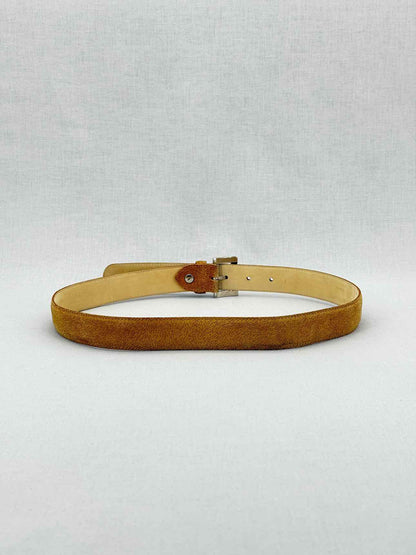 LONGCHAMP Camel Belt