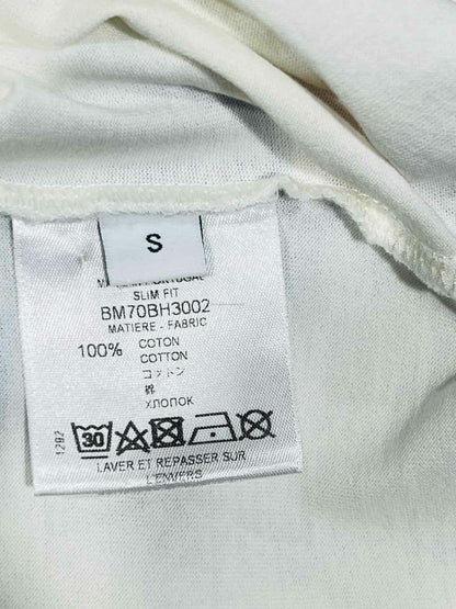 GIVENCHY White Multicolor Logo Size Small T-shirt