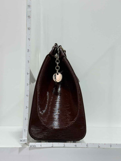 LOUIS VUITTON Brea Burgundy Top Handle