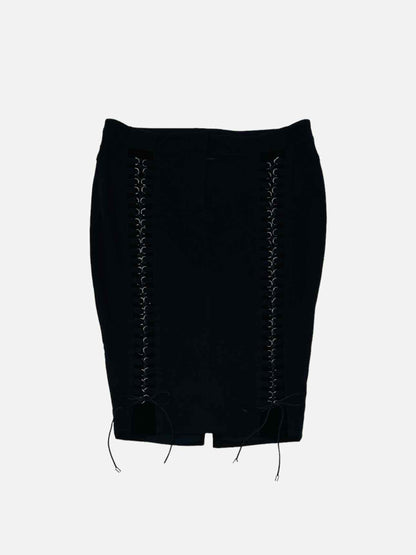 ROBERTO CAVALLI Black Size Medium Pencil Skirt