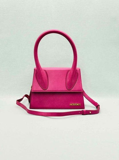 JACQUEMUS Le Grand Chiquito Pink Top Handle