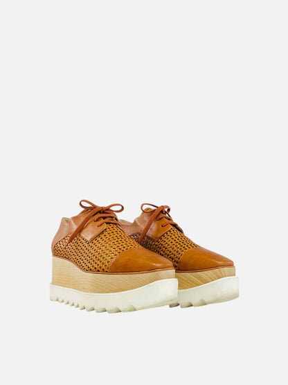 STELLA MCCARTNEY Elyse Tan Size EU 40 Brogues