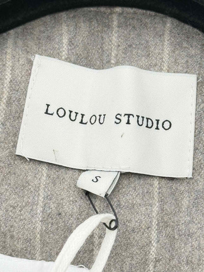 LOULOU STUDIO Beige Striped Size Small Outfit Set