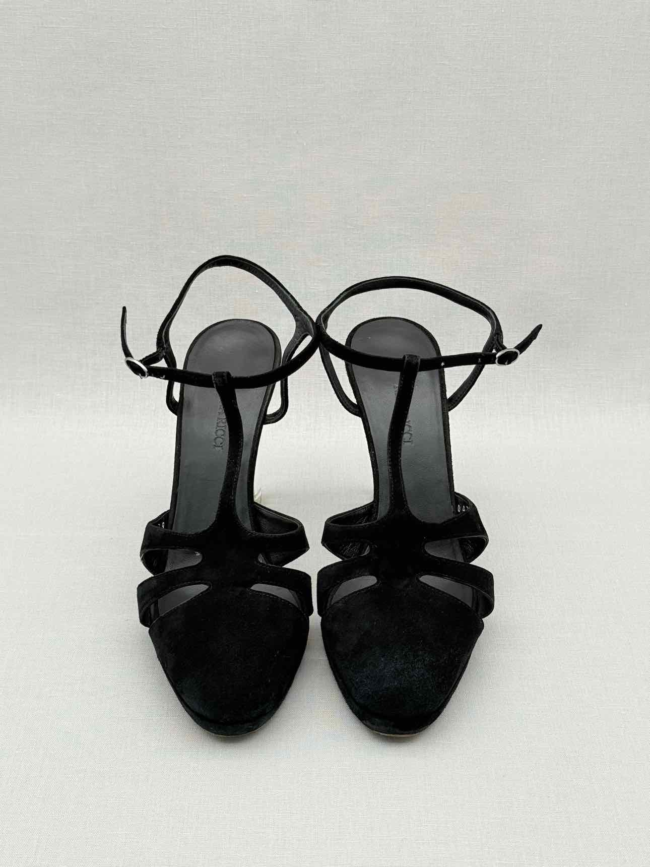 NINA RICCI Black Size EU 39 Heeled Sandals