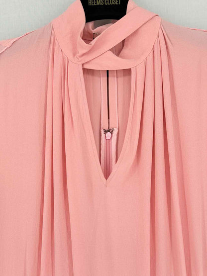 NINA RICCI Pink Size US 6 Knee Length Dress