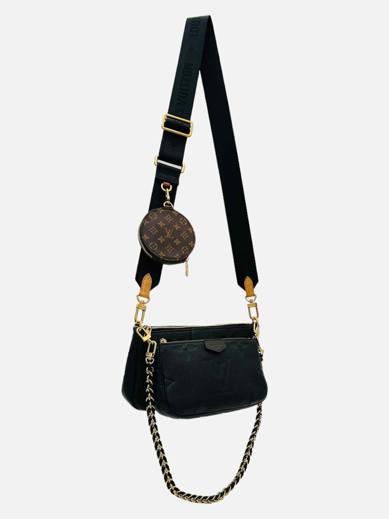 LOUIS VUITTON Black Monogram Empriente Crossbody