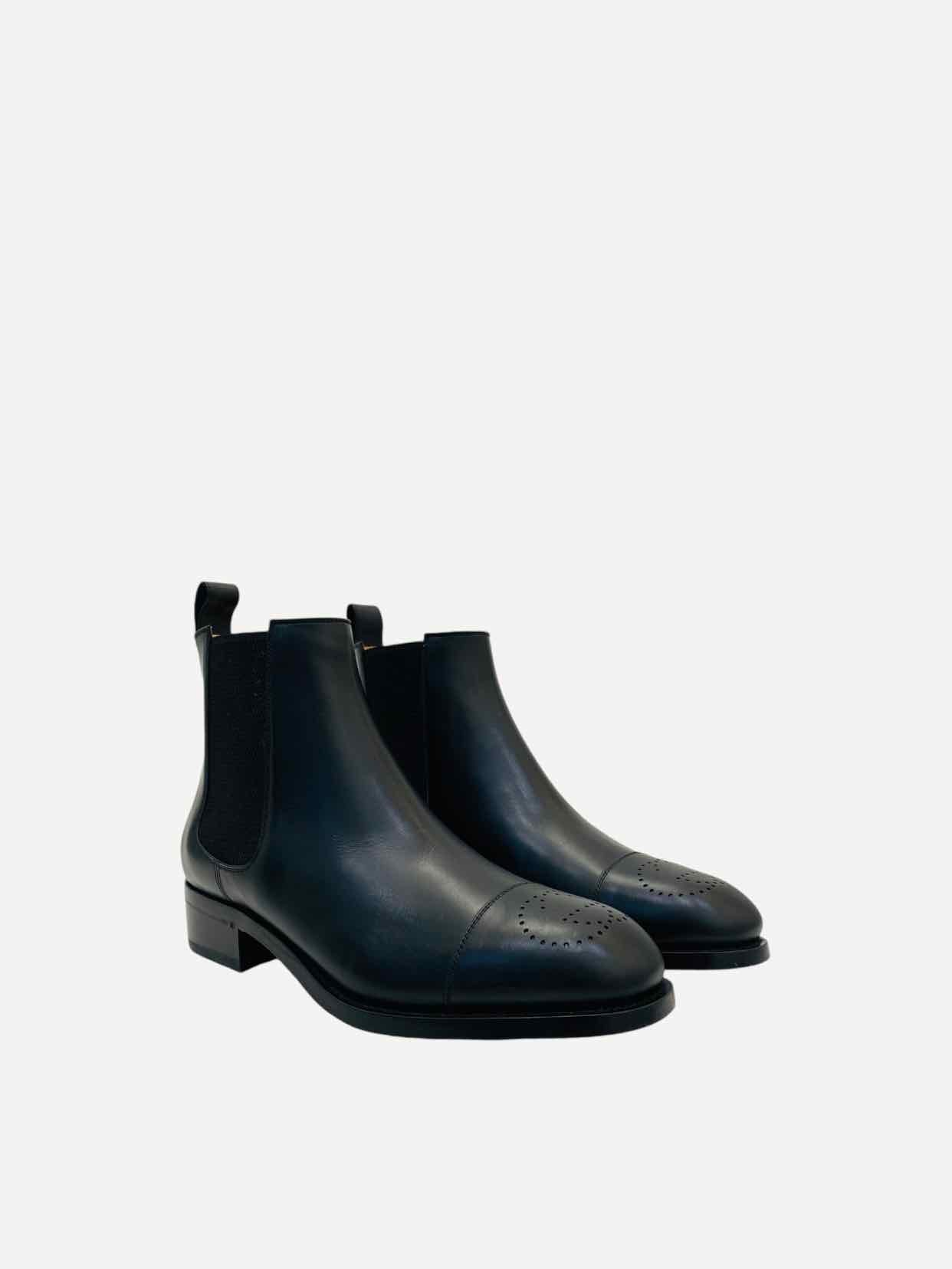 GUCCI Zowie Chelsea Black Ankle Boots 43