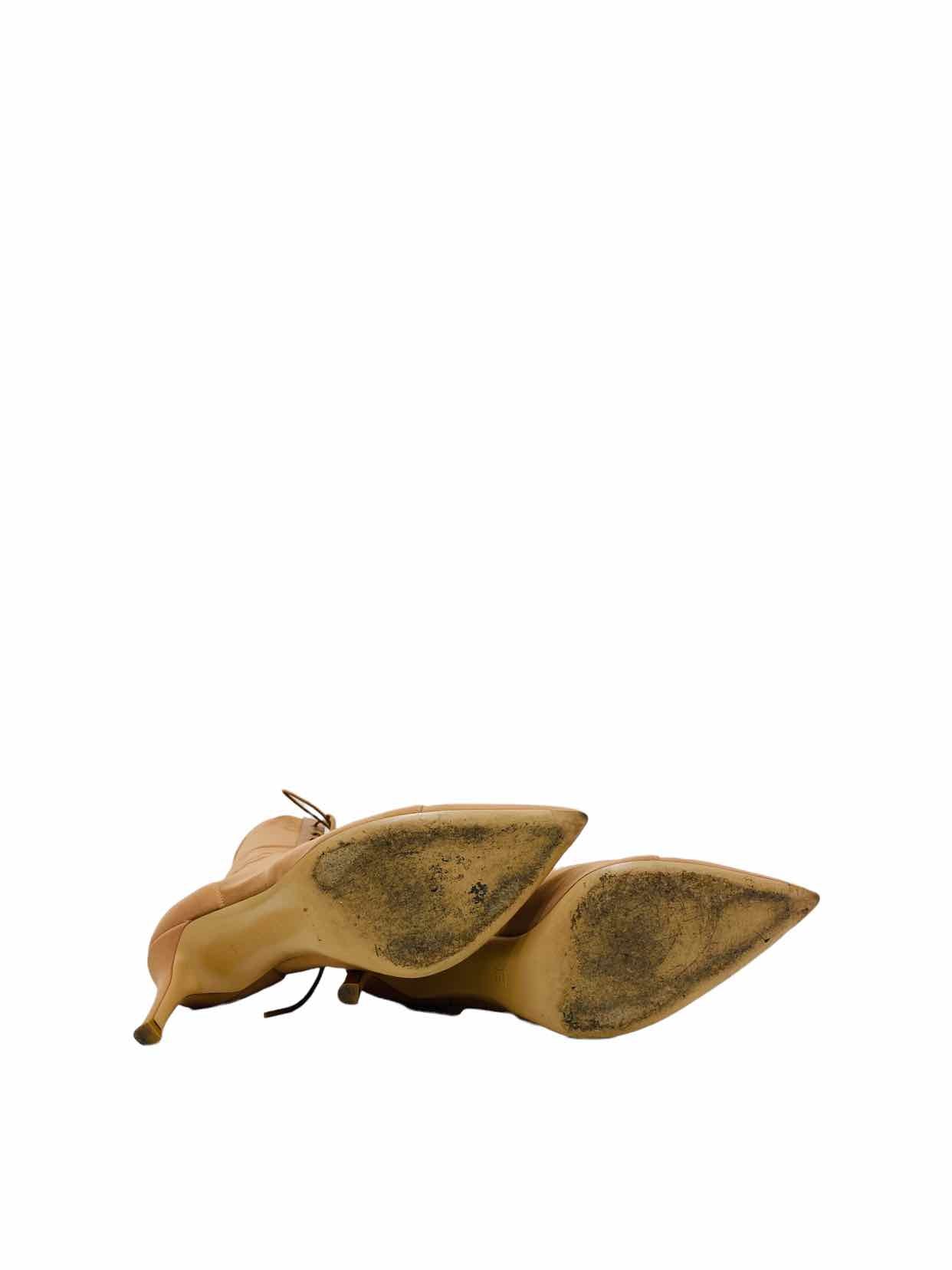 GIANVITO ROSSI Nude Size EU 38 Mid Calf Boots