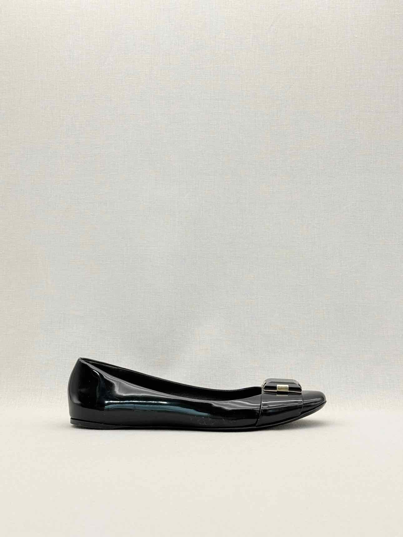 GUCCI Black Size EU 40.5 Ballet Flats