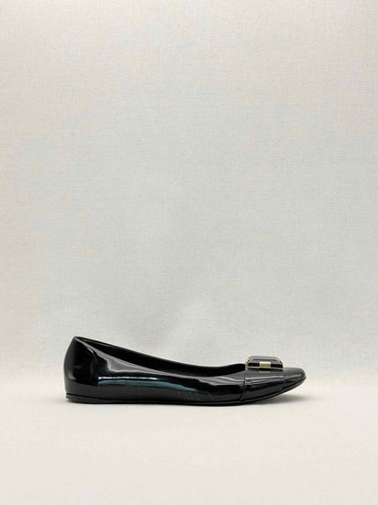 GUCCI Black Size EU 40.5 Ballet Flats