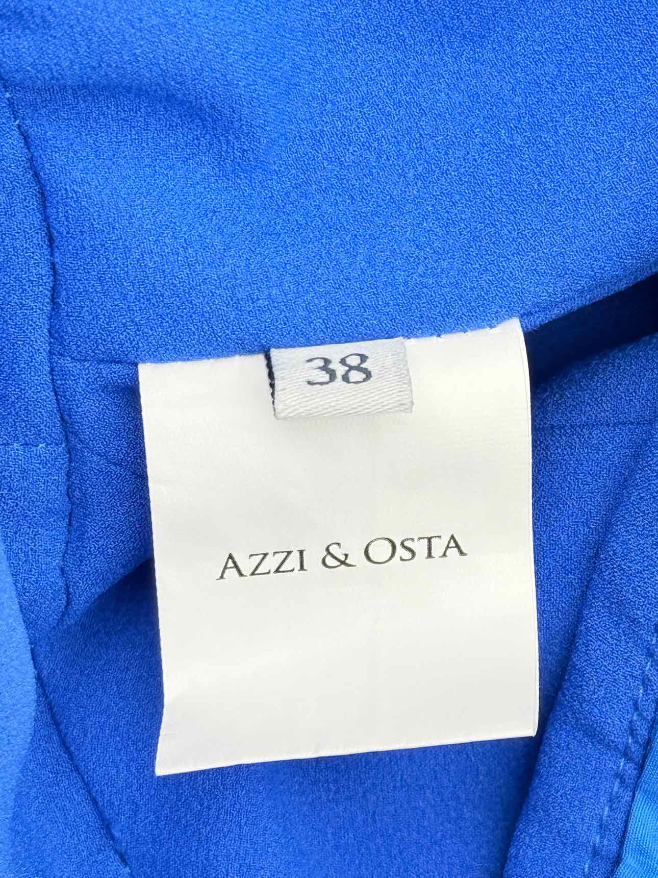 AZZI & OSTA Blue w/ Pink Size US 2 Long Dress