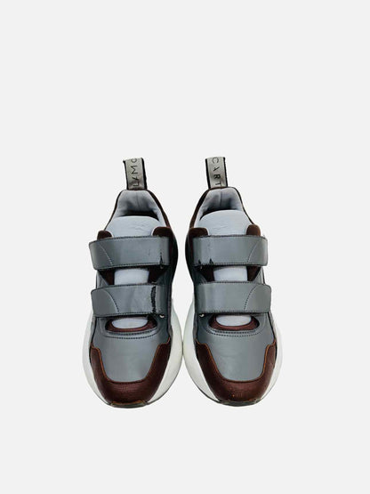 STELLA MCCARTNEY Eclypse Grey & Brown Sneakers