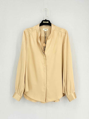 L'AGENCE Beige Size Large Shirt