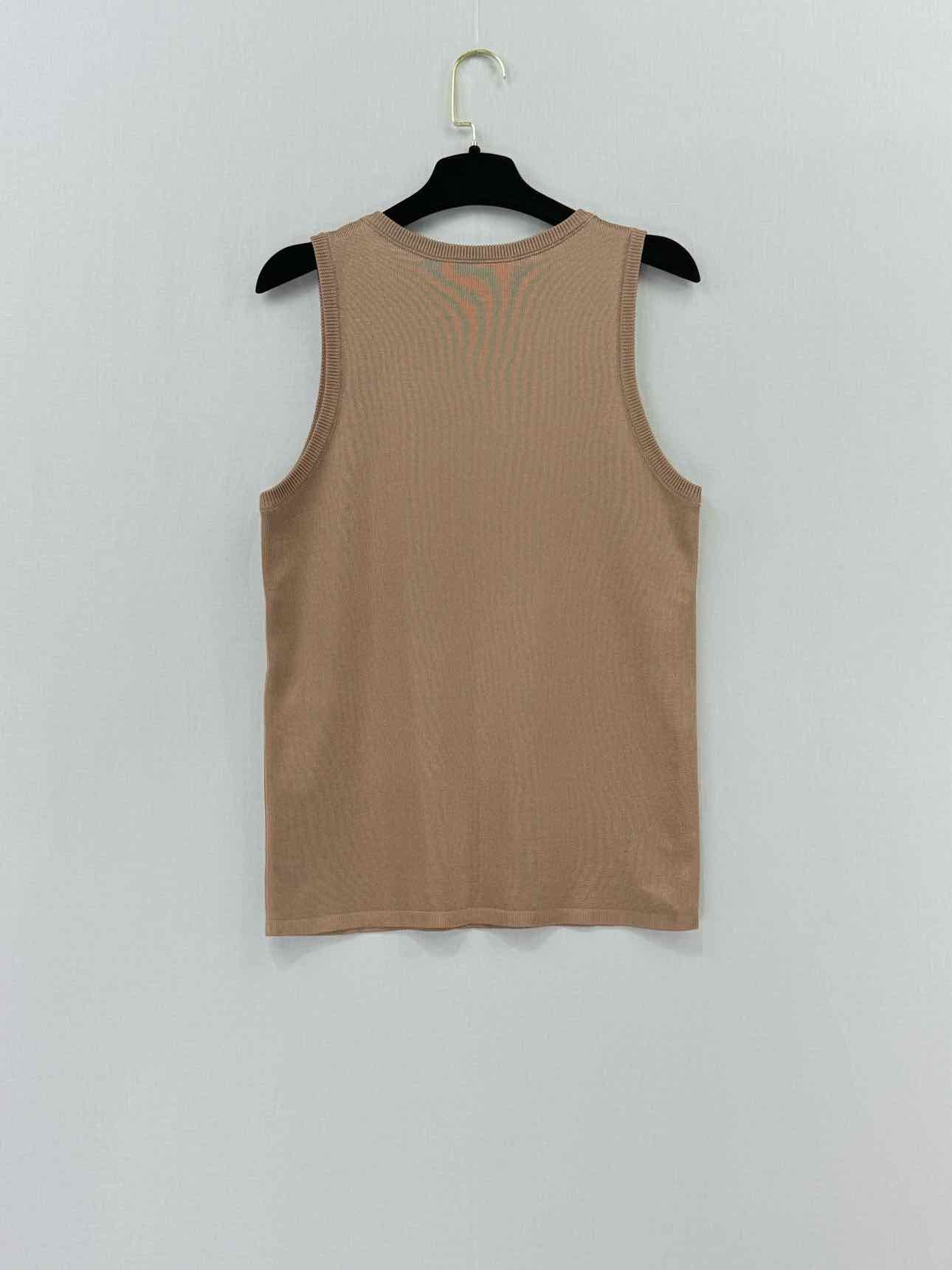 ALAIA Knitted Beige Size Small 2 PC Top