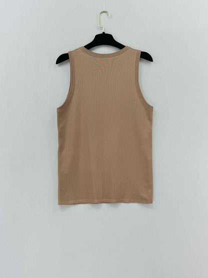 ALAIA Knitted Beige Size Small 2 PC Top