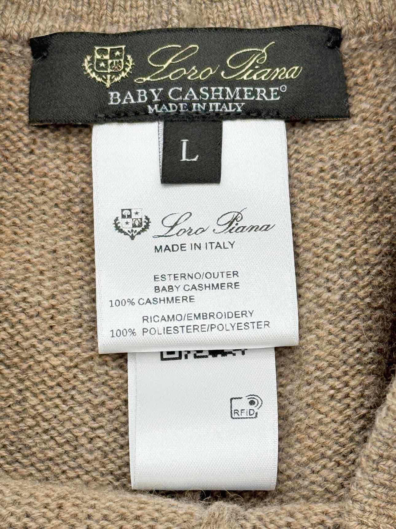 LORO PIANA Beige Size Large Outfit Set