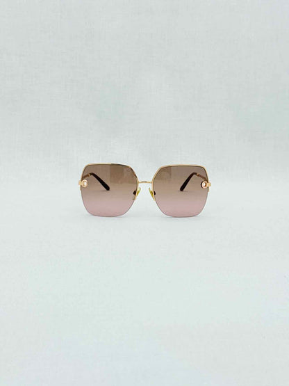 DOLCE & GABBANA Gold Tone Sunglasses