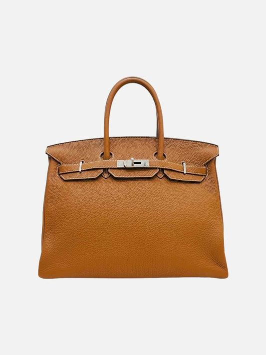 HERMES Birkin Gold Top Handle