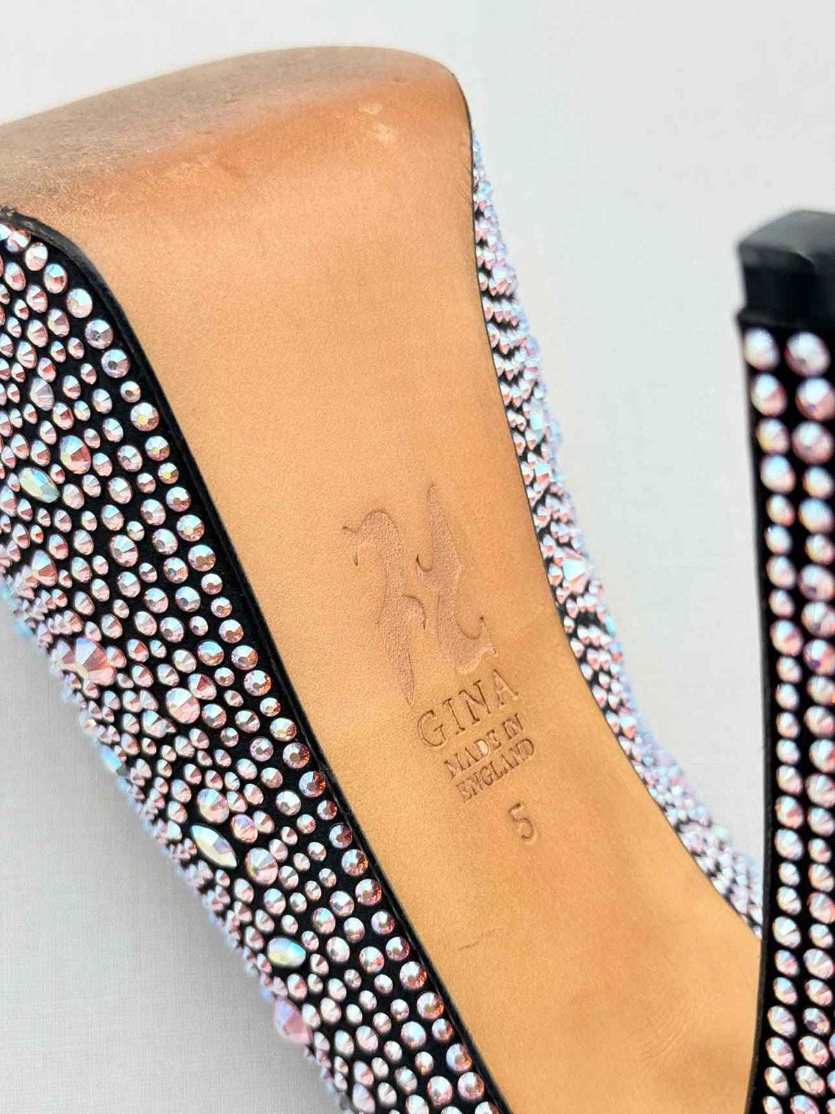 GINA Black Size EU 38 Platform Sandals