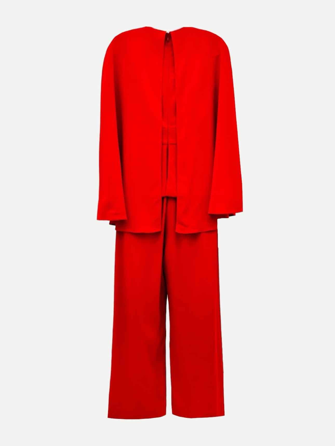 CUSHNIE ET OCHS Red Size US 2 Jumpsuit